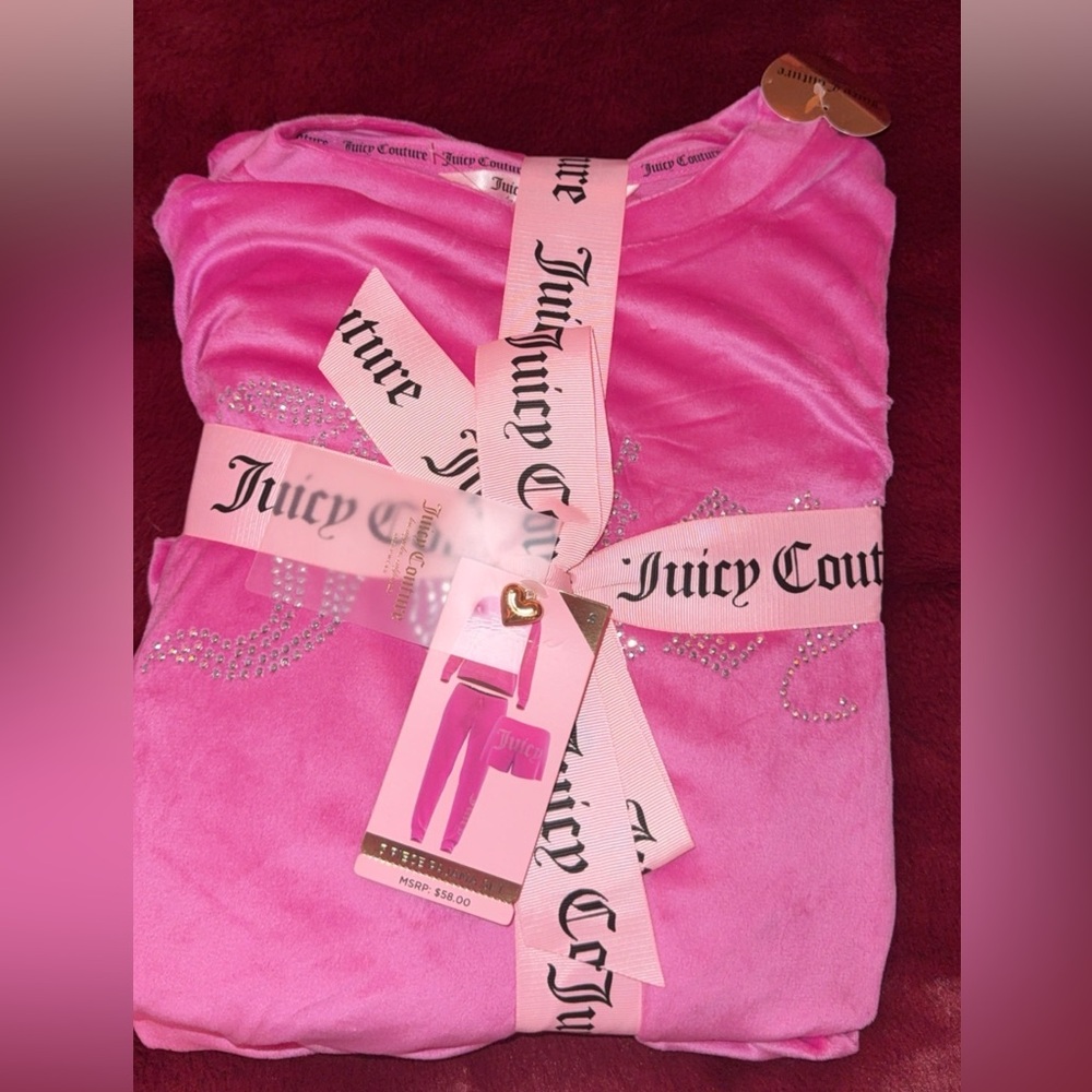 Juicy Couture Pink Velour Outfit